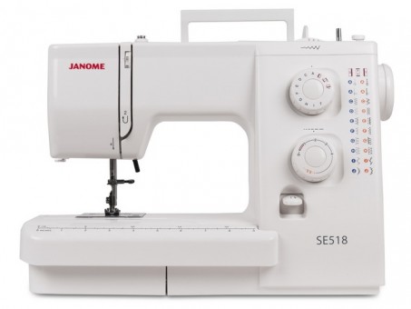 Электромеханическая швейная машина Janome SE 518/ Sewist 521 Простая и удобная в эксплуатации швейная машина идеально подходит как для начинающих, так и для более опытных пользователей.
