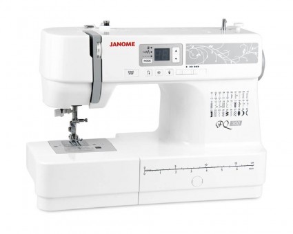 Электронная швейная машина Janome PQ 300 Швейная машина Janome PQ 300 - прекрасный баланс швейного функционала и удобства в использовании.