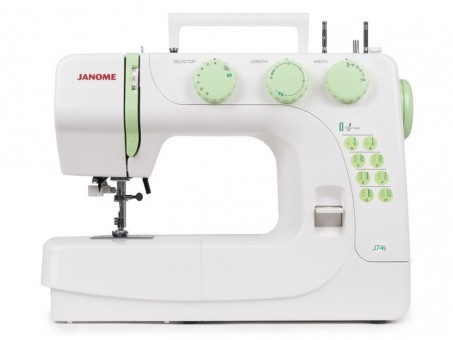 Электромеханическая швейная машина Janome J74s Электромеханическая швейная машина Janome J74s станет Вам отличным помощником в любых швейных работах. 