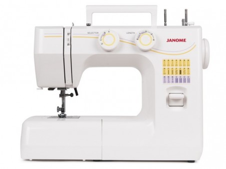 Электромеханическая швейная машина Janome 1143 Электромеханическая швейная машина Janome 1143 предназначена для простых домашних работ.
