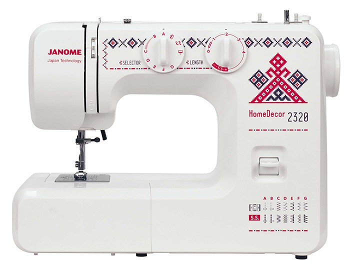 Электромеханическая швейная машина Janome HomeDecor 2320 по цене 16 484 ...