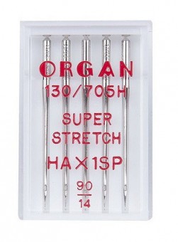 Иглы ORGAN Супер Стрейч 5/90 Кончик иглы среднезакругленный. Применяются для шитья высокоэластичных трикотажных изделий, симплекса, латекса, лайкры, ацетата и т.д.

Производитель — Organ Needles Co. Ltd. (Япония)