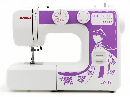 Электромеханическая швейная машина Janome LW-17 Janome LW-17 отличный выбор для электромеханической швейной машины.​
