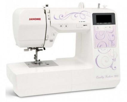 Электронная швейная машина Janome Quality Fashion 7900 Швейная машина Janome Quality Fashion 7900 продолжает серию Quality Fashion расширенным набором операций. 