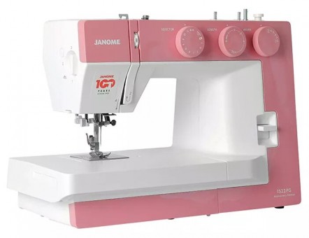 Электромеханическая швейная машина Janome 1522PG Anniversary Edition С Janome 1522PG Anniversary Edition вы сможете быстро и комфортно справляться с любыми швейными работами.